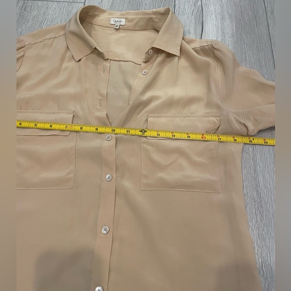 Babaton Silk Button Up Blouse - Picture 14 of 14